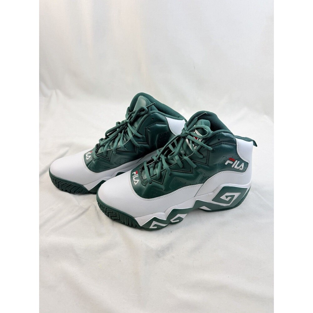 FILA Grant Hill 2 Men’s Basketball Shoes White Green Retro Sneakers Size 11.5